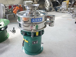 600型帶料斗，底框加高圓形篩
