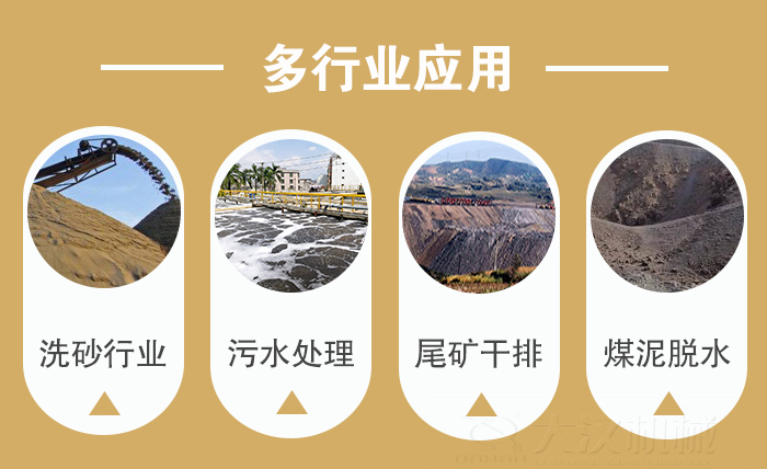 礦用直線振動篩適用行業(yè)：洗砂行業(yè)，污水處理，尾礦干排，煤泥脫水。