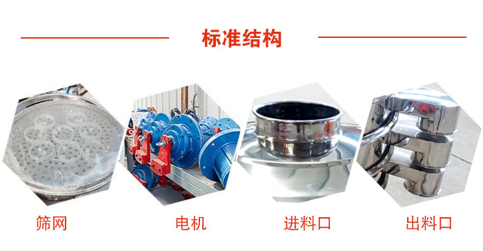 標(biāo)準(zhǔn)篩，篩網(wǎng)，電機(jī)，進(jìn)料口，出料口