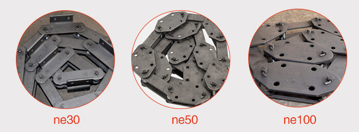 板鏈鏈條展示：ne30，ne50，ne100等