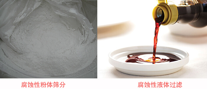 PP材質(zhì)塑料篩分機(jī)整機(jī)可篩分物料特性。